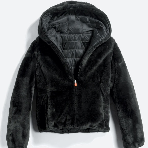 Alexa Reversible Faux Fur Jacket Size M 